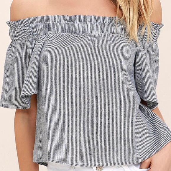 Lulu's Off-the-Shoulder Top | NEW - Picture 2 of 3